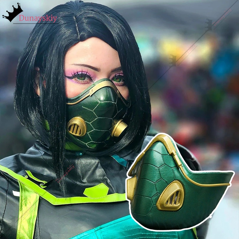 Anime Cosplay Face - Маска-кобра Вайпер из Valorant для косплея,