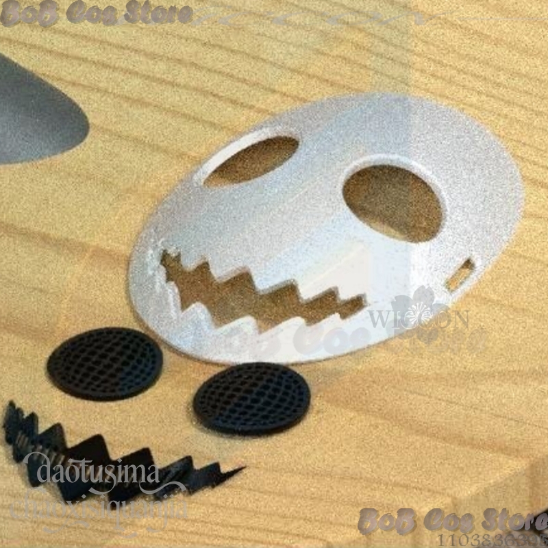 Anime Cosplay Events 2026 - Маска Призрака 3D из полимолочной кислоты,