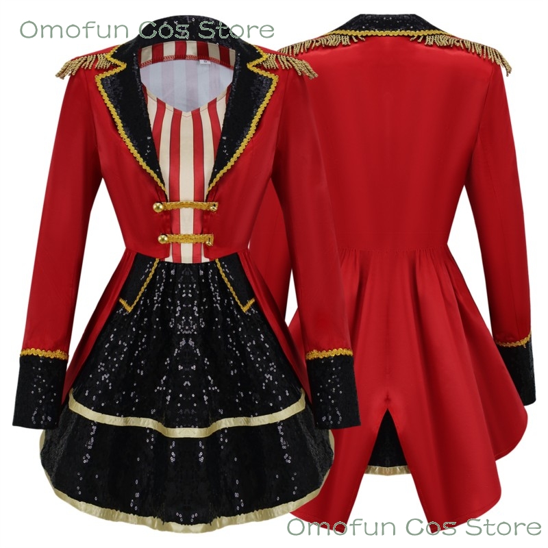 Anime Cosplay Events 2026 - Костюм циркового директора для женщин: комплект