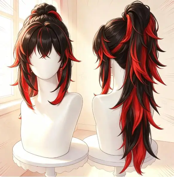 Anime Cosplay Events 2026 - 2026 Парик для косплея Цугикуни Ёриичи,