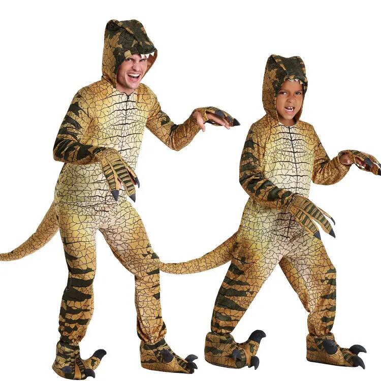 Anime Cosplay Jumpsuit - Костюмы динозавра Тираннозавра для детей и