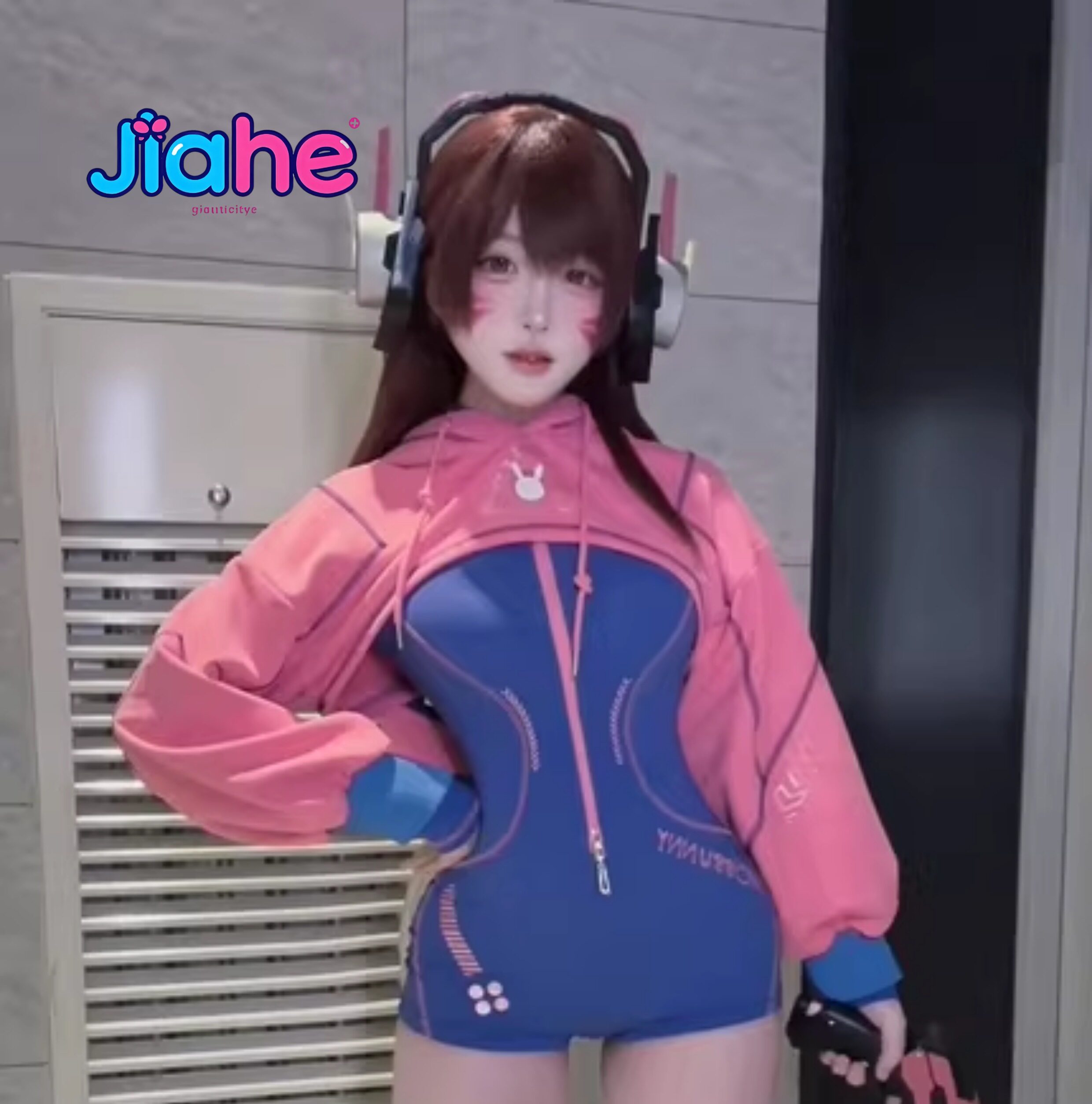 Anime Cosplay Jumpsuit - В наличии: Костюм для косплея D.Va