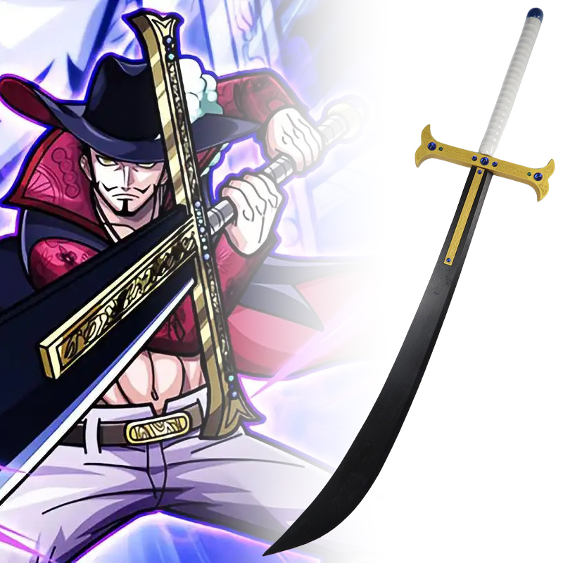 Anime Cosplay Real - Большой Dracule Mihawk Katana Eagle Sword,