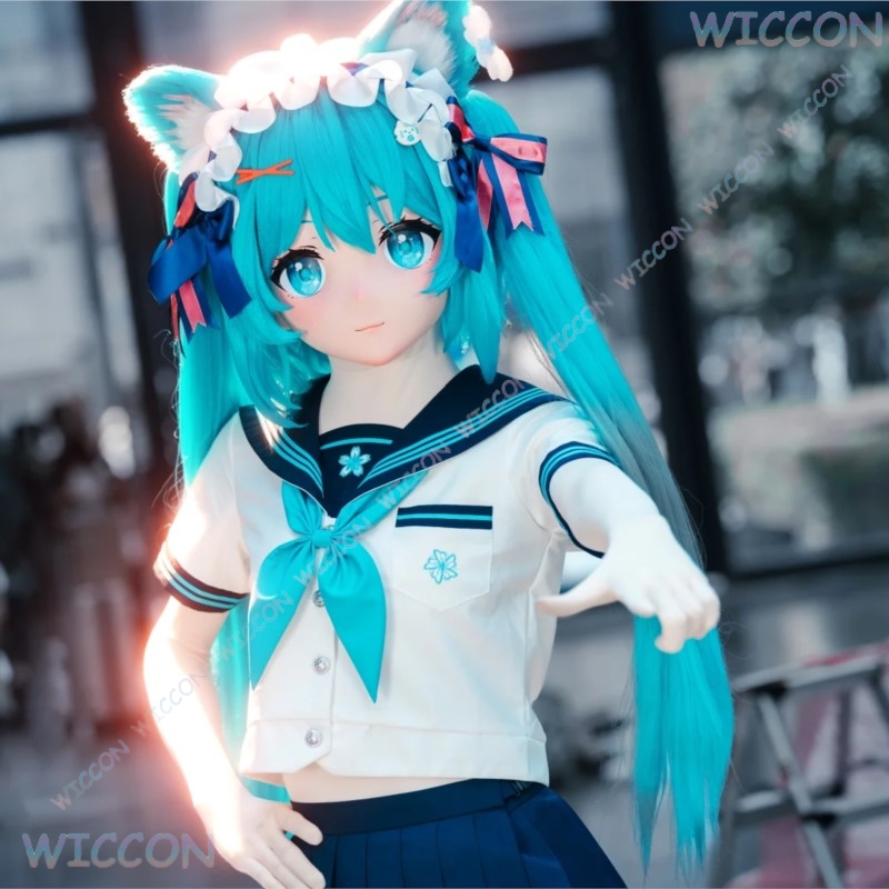 Anime Cosplay Face - Кигуруми женская маска для лица аниме