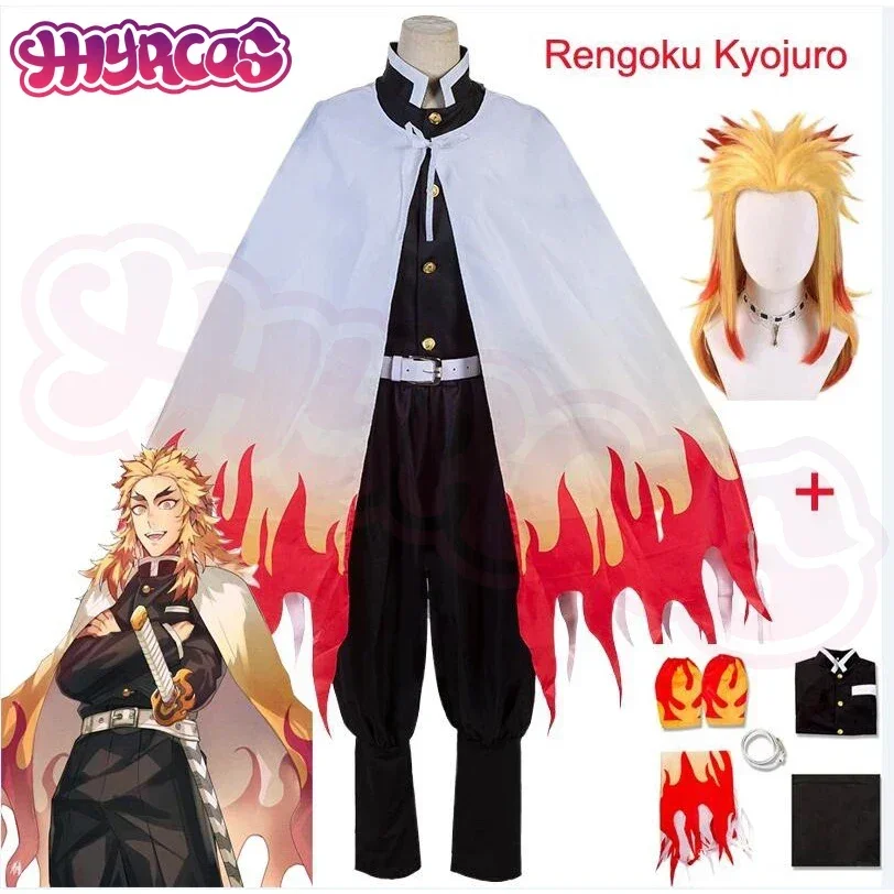 Anime Cosplay Shop - Костюмы для косплея Аниме Ренгоку Кёджуро: