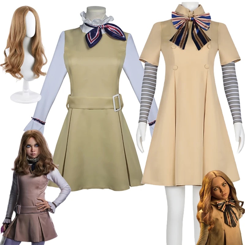 Костюм для косплея M3GAN: Желт – обзор и цена Anime Cosplay Ai