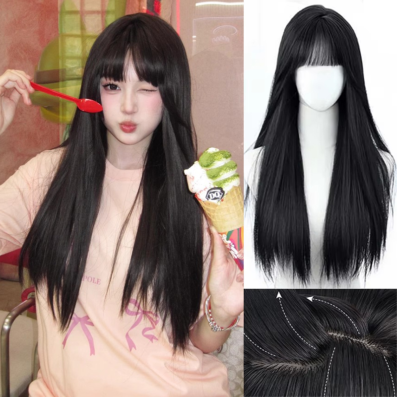 Синтетический корейский черный – обзор и цена Anime Cosplay Korean Girl