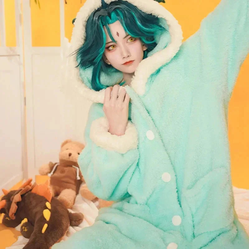 Genshin Impact Косплей Пижама  – обзор и цена Anime Cosplay Thick