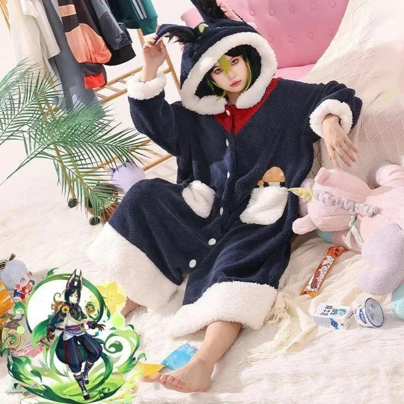 Genshin Impact Косплей Пижама  – обзор и цена Anime Cosplay Thick