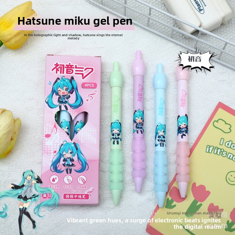 Гелевая ручка Kawaii Hatsune M – обзор и цена Anime Cosplay Ai
