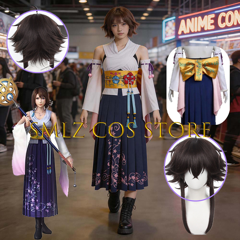 Костюм для косплея Yuna из FF1 – обзор и цена Anime Cosplay Women