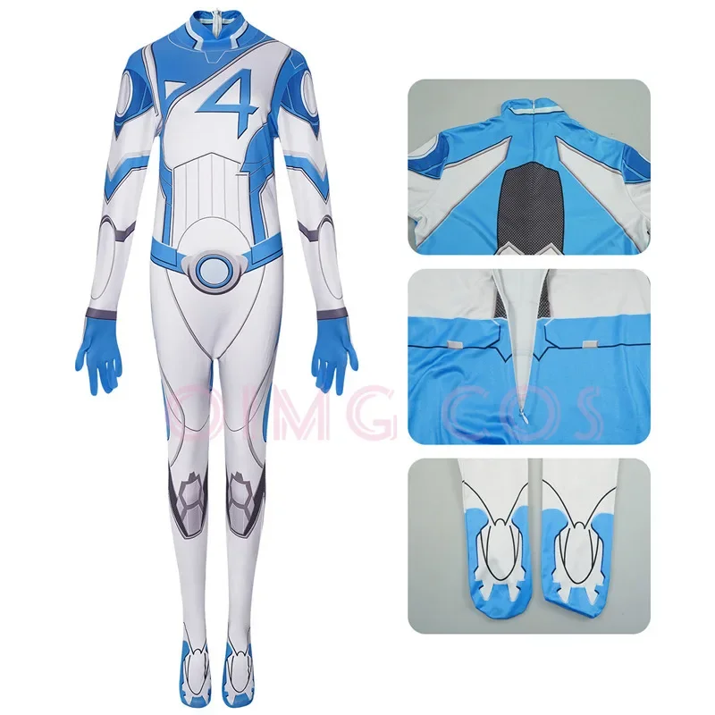 Костюм для косплея Невидимой Ж – обзор и цена Anime Cosplay Jumpsuit