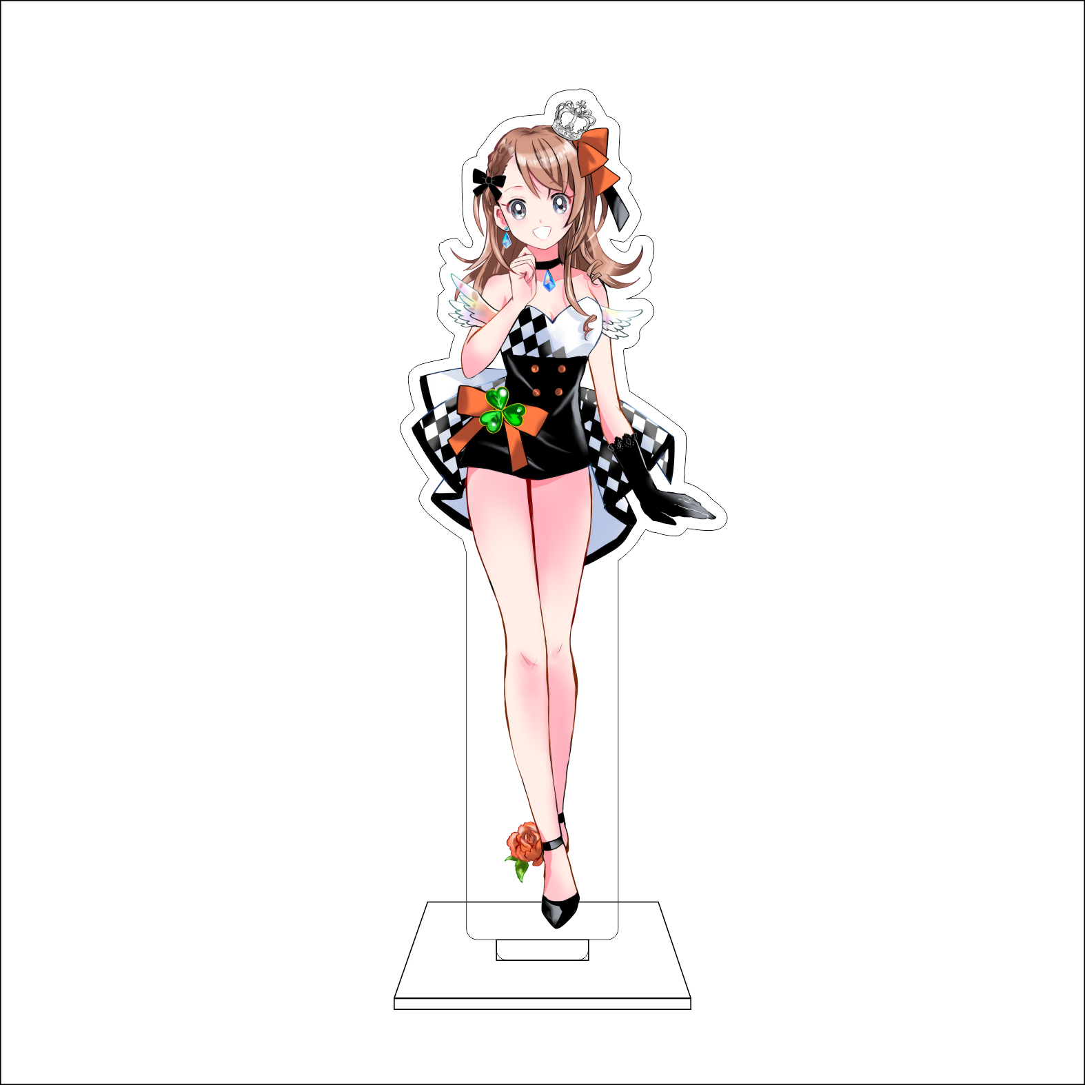 16 см Аниме-фигурка ‌ Акрилова – обзор и цена Anime Cosplay Japan