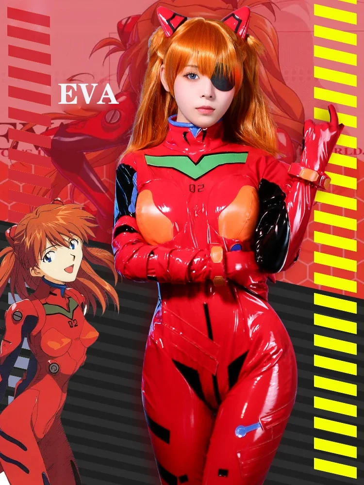 Новый комбинезон Eva Shikinami – обзор и цена Anime Cosplay Jumpsuit