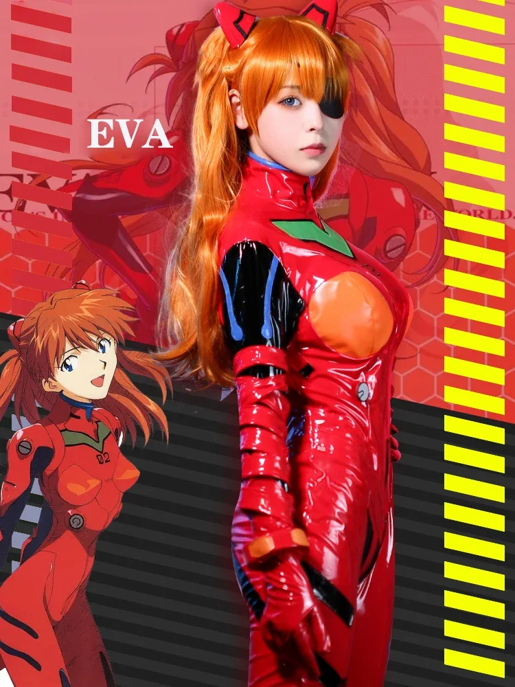 Новый комбинезон Eva Shikinami – обзор и цена Anime Cosplay Jumpsuit